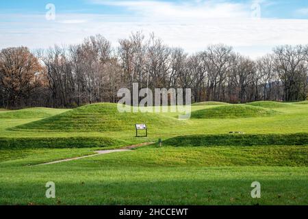 Hopewell Culture NHP , Mound City Group Foto Stock