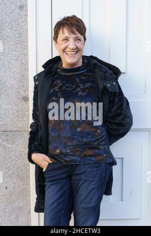 Madrid, Spagna. 28th Dic 2021. Blanca Portillo si pone durante la presentazione della rappresentazione 'Silencio' (silenzio) al teatro spagnolo di Madrid. Credit: SOPA Images Limited/Alamy Live News Foto Stock