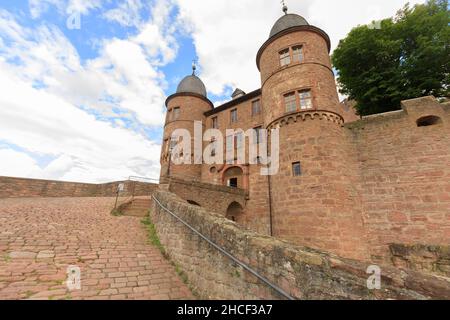 Wertheim, Germania : Burg Wertheim Foto Stock