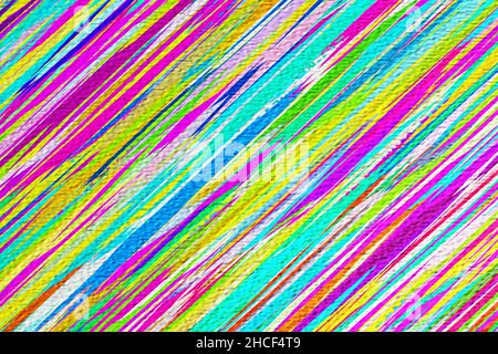 Sfondo astratto multicolore brillante. 3d illustrazione. Foto Stock