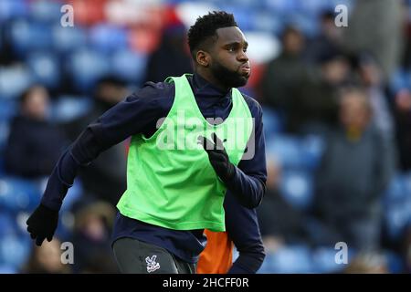 Londra, Regno Unito. 28th Dic 2021. Odsonne Edouard di Crystal Palace si riscalda prima della partita della Premier League al Selhurst Park, Londra. Il credito dovrebbe leggere: Paul Terry/Sportimage Credit: Sportimage/Alamy Live News Foto Stock