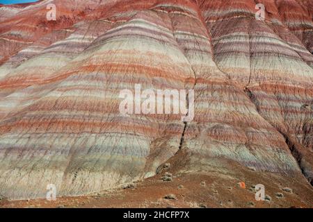 Formazione di Chinle (Paria Badlands) vicino a Old Paria in Utah se Foto Stock