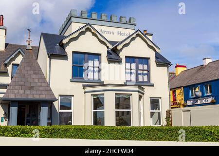 Butler Arms Hotel, Waterville Town, County Kerry, Irlanda Foto Stock