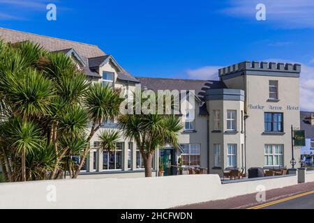 Butler Arms Hotel, Waterville Town, County Kerry, Irlanda Foto Stock