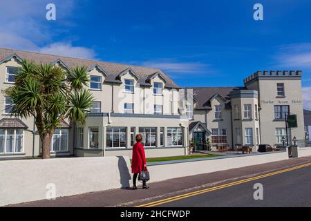 Butler Arms Hotel, Waterville Town, County Kerry, Irlanda Foto Stock