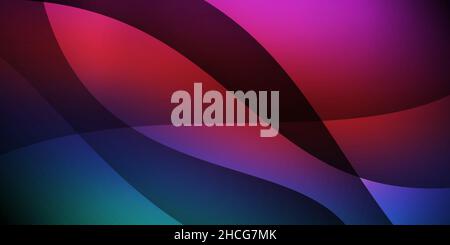 Bello moderno Abstract Shapes sfondo carta da parati. Sfondo dal design casuale in una combinazione di colori eleganti Foto Stock