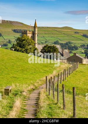 Chiesa di St Margaret, Hawes, Wensleydale. Foto Stock