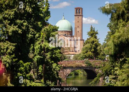 Cappella degli Scrovegni, famosa cattedrale di Padova Foto Stock