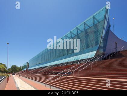 Joondalup, WA, Australia - Business School presso Edith Cowan University di Francis-Jones Morehen Thorp con Hassell Foto Stock