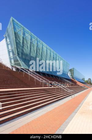 Joondalup, WA, Australia - Business School presso Edith Cowan University di Francis-Jones Morehen Thorp con Hassell Foto Stock