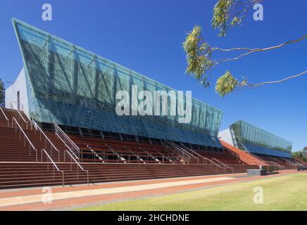 Joondalup, WA, Australia - Business School presso Edith Cowan University di Francis-Jones Morehen Thorp con Hassell Foto Stock