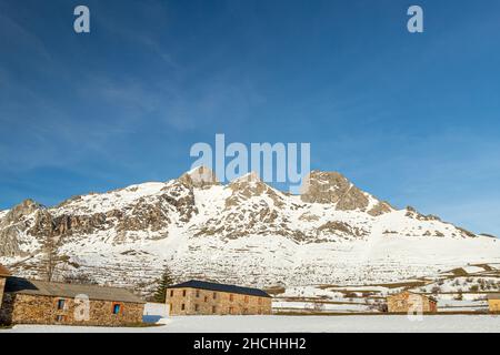 Casares de Arbas. León, España. Foto Stock