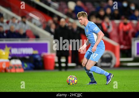 Kevin De Bruyne #17 di Manchester City Foto Stock