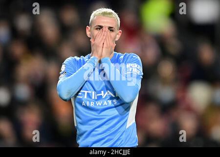 Phil Foden #47 di Manchester City Foto Stock