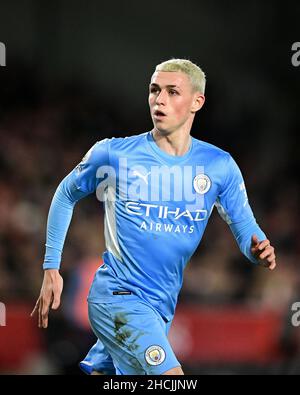 Phil Foden #47 di Manchester City Foto Stock