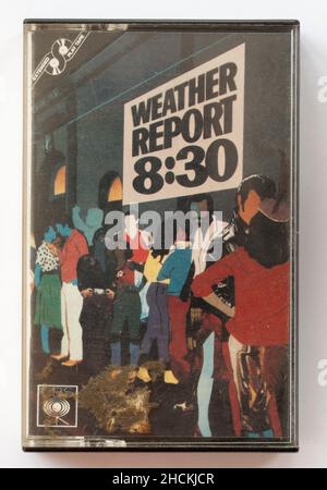 Jazz Rock Music Cassette WEATHER REPORT 830 Foto Stock