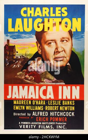 CHARLES LAUGHTON in JAMAICA INN (1939), diretto da ALFRED HITCHCOCK. Credit: Mayflower Pictures / Album Foto Stock
