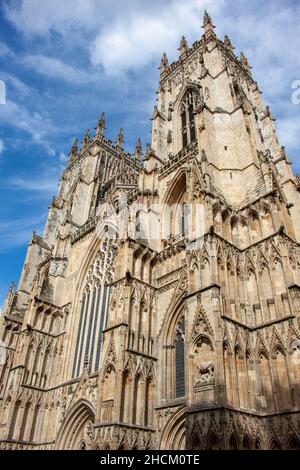 Regno Unito, Yorkshire - York Minster Foto Stock