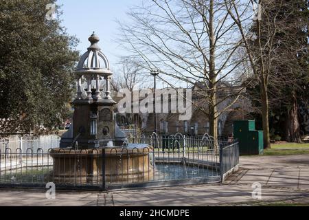 Bridge Gardens a Maidenhead, Berkshire nel Regno Unito Foto Stock