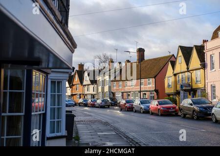 Bradfrod Street, Bocking Foto Stock