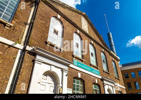 Brick Lane Jamme Masjid moschea, East London, Regno Unito Foto Stock