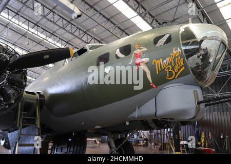 SECONDA GUERRA MONDIALE: FORTEZZA VOLANTE. /na Boeing B17 'Fortezza volante Foto Stock