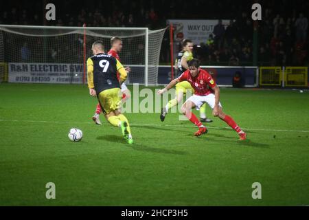 Swindon Town / Stevenage, EFL Sky Bet League 2, Football al County Ground, Swindon, Foto Stock