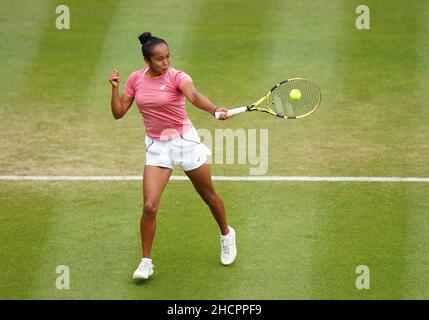 Foto del 17-06-2021 di Leylah Fernandez. Qui, l'agenzia di stampa PA seleziona la scelta degli atleti da guardare nel 2022. Data di emissione: Venerdì 31 dicembre 2021. Foto Stock