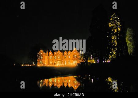 Scene da Glow Wild a Wakehurst Place Foto Stock