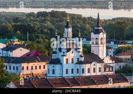 Chiesa di Zaccaria ed Elisabetta a Tobolsk, Russia Foto Stock