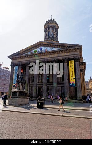 Galleria d'Arte moderna a Exchange Square - GOMA - Glasgow, Scozia, Regno Unito - 23rd luglio 2021 Foto Stock