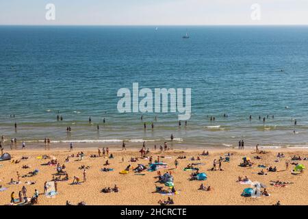 Inghilterra, Dorset, Bournemouth, Bournemouth Beach Foto Stock
