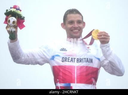 Foto di archivio datata 02/09/21 di ben Watson che è stato fatto un membro dell'Ordine dell'Impero britannico (MBE) per i servizi al ciclismo nella lista degli onori di Capodanno. GIssue data: Venerdì 31 dicembre 2021. Foto Stock