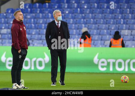 Londra, Regno Unito. 02nd Jan 2022. Londra, Regno Unito. 01st Jan 2022. 1st gennaio 2022: Selhurst Park, Crystal Palace, Londra, Inghilterra; calcio della Premier League, Crystal Palace Versus West Ham; West Ham United Manager David Moyes Credit: Action Plus Sports Images/Alamy Live News Credit: Action Plus Sports Images/Alamy Live News Credit: Action Plus Sports Images/Alamy Live News Foto Stock