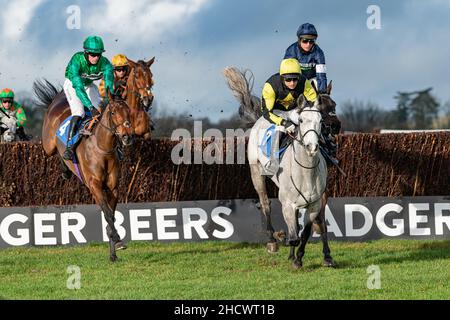 Prezioso Eleonora che corre a Wincanton il giorno di Santo Stefano 2021 Foto Stock