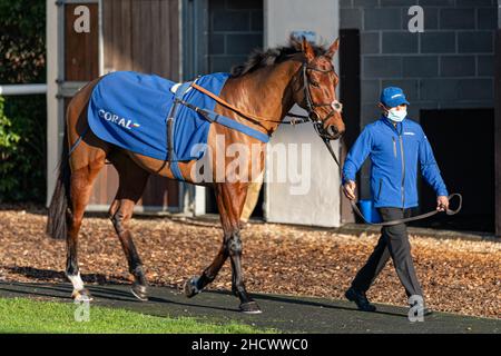 Butterwick Brook in esecuzione a Wincanton il giorno di Santo Stefano 2021 Foto Stock