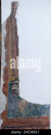 Resti di una figura di Santa Maria de Taüll Foto Stock