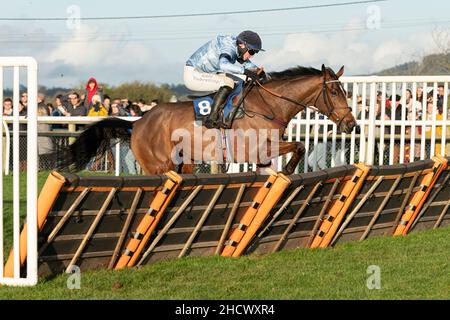 Orbys Legend in esecuzione a Wincanton il giorno di Santo Stefano 2021 Foto Stock