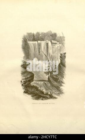 Relazione di indagine geologica del Wisconsin, Iowa e Minnesota Foto Stock