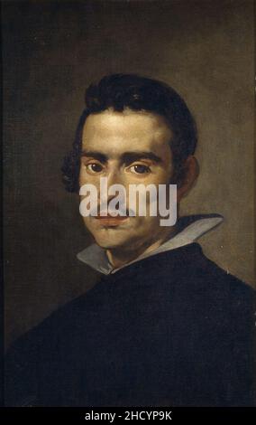 Ritrato de hombre joven, di Diego Velázquez. Foto Stock