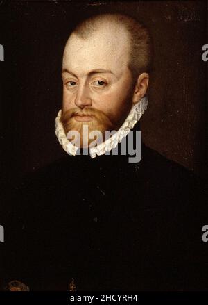 Rintrato del rey Felipe II de España Foto Stock