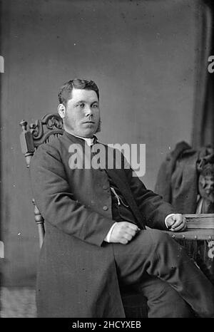 Revd Canon Evan Thomas Davies, Saint David's Church, Liverpool (Dyfrig, 1847-1927) Foto Stock