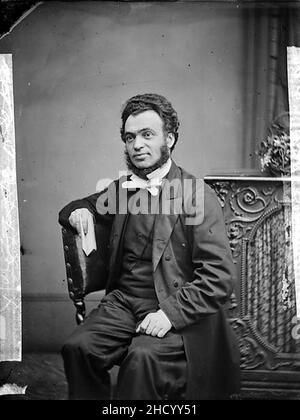 Revd Hugh Evan Thomas (Huwco Meirion, 1830-89) Foto Stock