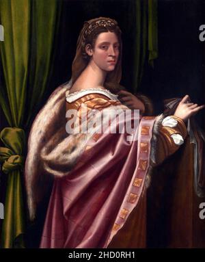 Ritratto di donna - Sebastiano del Piombo. Foto Stock