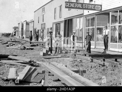 Robsart, Saskatchewan (1915). Foto Stock