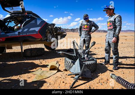 Salve, Arabia Saudita. 02nd Jan, 2022. Durante la fase 1B del Dakar Rally 2022 Around Hail, il 2nd gennaio 2022 a Hail, Arabia Saudita - Foto Eric Vargiolu/DPPI Credit: DPPI Media/Alamy Live News Foto Stock