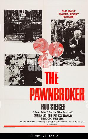 Il Pawnbroker (1964 poster - distribuzione militare degli Stati Uniti) feat Rod Steiger Foto Stock