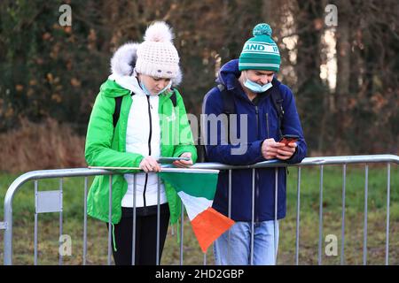 Dublino, Irlanda. 12th Dic 2021. Fingal Communication 2021 Style ai campionati europei di cross country, fingal Dublin 2021 Hugh de Paor/SPP Credit: SPP Sport Press Photo. /Alamy Live News Foto Stock