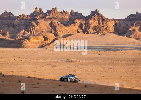 Salve, Arabia Saudita. 02nd Jan, 2022. Durante la fase 1B del Dakar Rally 2022 intorno a Hail, il 2nd gennaio 2022 a Hail, Arabia Saudita - Photo Florent Gooden / DPPI Credit: DPPI Media / Alamy Live News Foto Stock