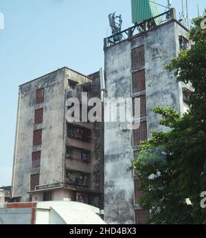 Blocchi di appartamenti a Mumbai, India Foto Stock